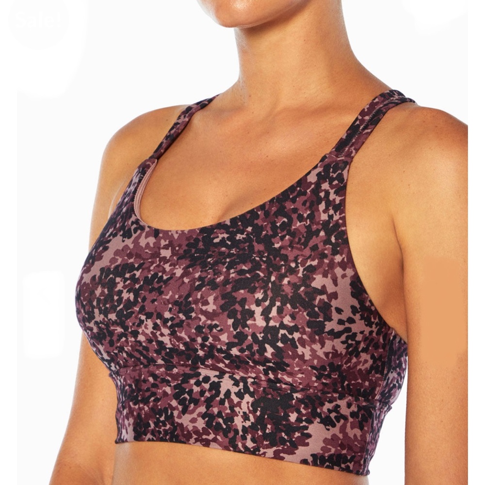 Marika Balance Collection Lacey Sports Bra Sz L Wild Plum